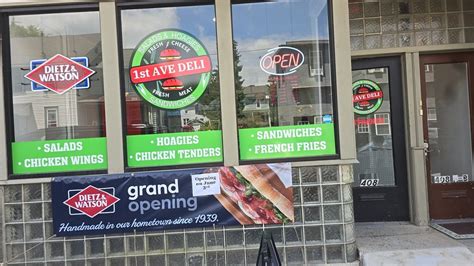 First Ave Deli Updated January 2025 408 W 1st Ave Parkesburg Pennsylvania Delis