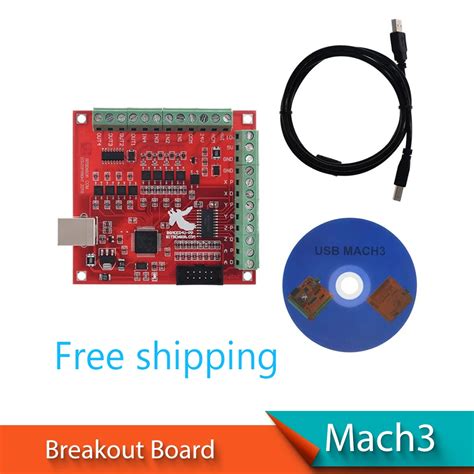 Cnc Usb Mach3 100khz Breakout Board 4 Axis Cnc Projects