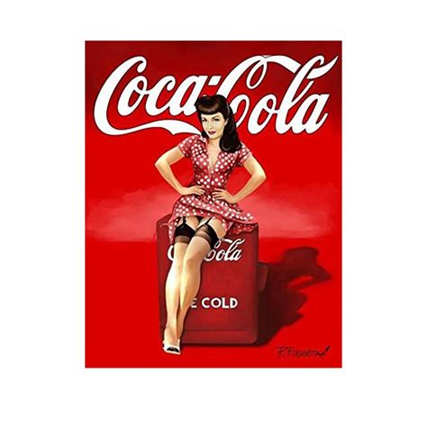 Placa Decor Metalica 20x30 Coca Cola Play Refreshed EMAG Ro