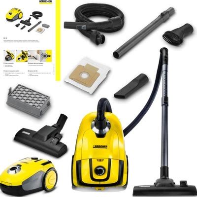 MOCNY ODKURZACZ DOMOWY KARCHER VC2 FILTR HEPA 700W 7919907007