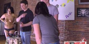 Lostbetsgames Girls And Guys Turn This Party Into A Sex Game Party Porn Videos