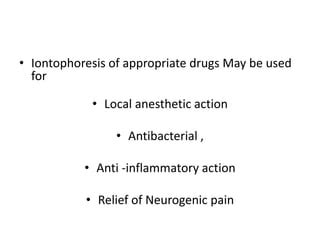 Iontophoresis | PPT