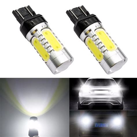 T20 7443 7440 LED Bulb COB Intelligent IC White 6000K 7 5W 620LM Car