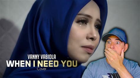 Vanny Vabiola When I Need You C Line Dion Reaction Youtube