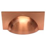 Crofts Assinder Monmouth Brushed Copper Square Cup Handles Hn M