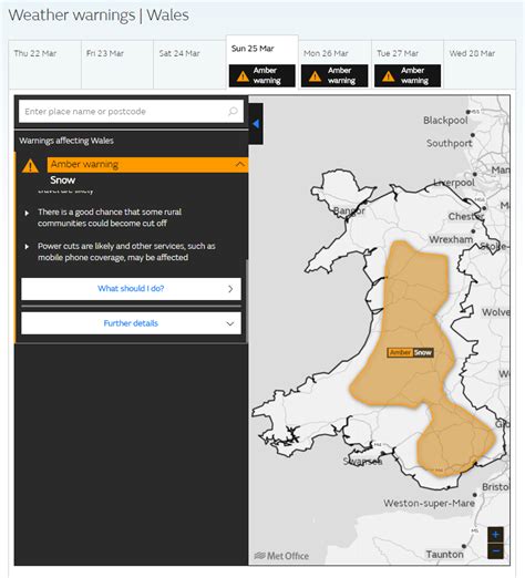 Weather warnings guide - Met Office