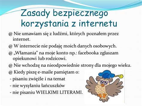 Bezpieczny Internet Szkolne Blogi