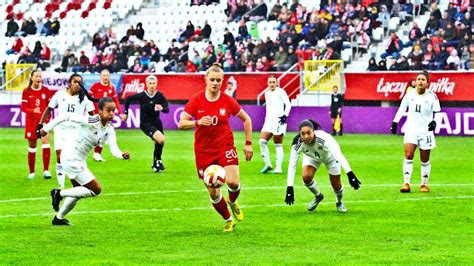 Polska Kostaryka mecz towarzyski kobiet na stadionie Króla w Łodzi