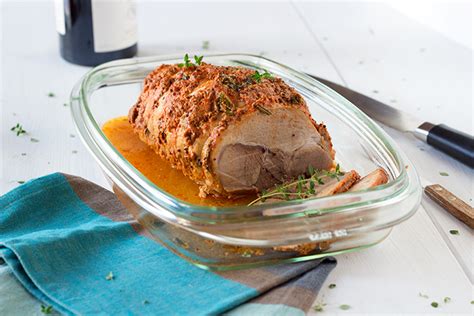 R Ti De Porc Froid La Moutarde Et Aux Herbes