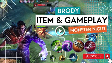 Item And Gameplay Brodi By Monster Night Gaming Youtube