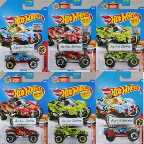 Hotwheels Hot Wheels Dawgzilla Hw Hot Trucks Race Off Game Akta Hw Daredevils Factory Sealed
