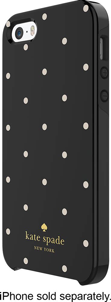 Best Buy Kate Spade New York Larabee Dot Hybrid Hard Shell Case For Apple® Iphone® Se 5s And 5