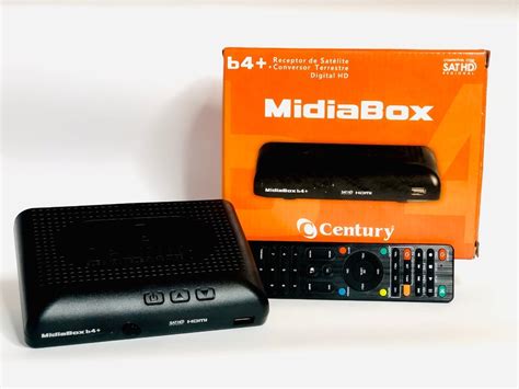 Kit Receptor E Conversor Midiabox B Century Midia Box B We Market