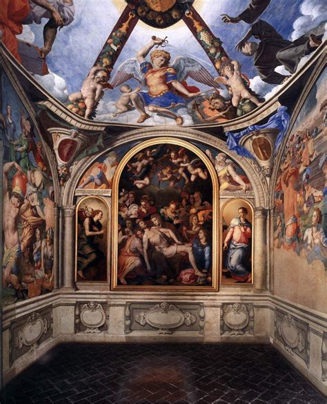 Agnolo Bronzino Chapel Of Eleonora Da Toledo 1440 45 Fresco And