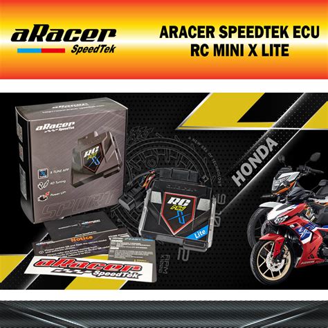 Aracer Speedtek Ecu Rc Mini X Lite Sonic150 2015