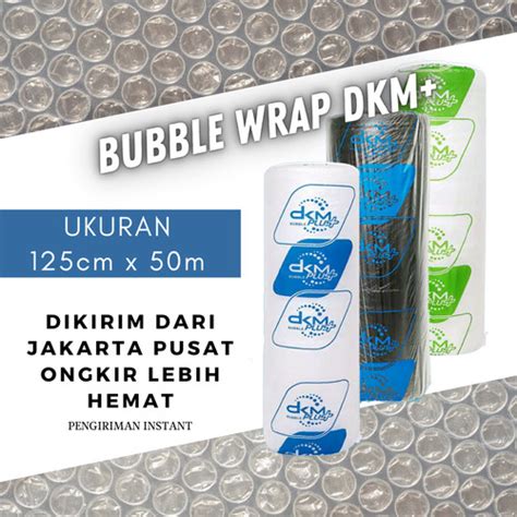 Jual Bubble Wrap Dkm Bening Standar 125cm X 50m Jakarta Pusat