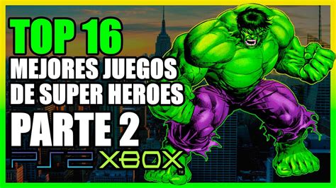 Top Mejores Juegos De Super Heroes Ps2 Y XBOX PARTE 2 YouTube