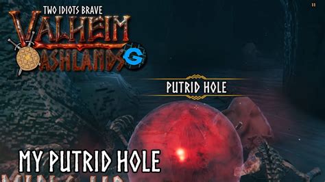 Its MY Putrid Hole Two Idiots Brave The Ashlands Valheim Ep 7