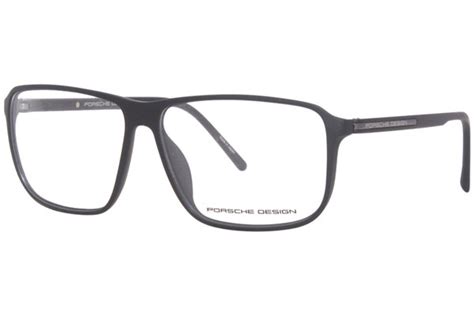 Porsche Design Mens Eyeglasses P8269 A Black Full Rim Optical Frame