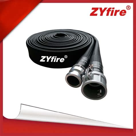 Large Diameter Nitrile Rubber Layflat Hose For Irrigation China Fire