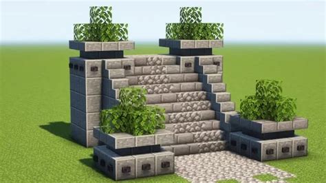 Minecraft Front Door Design Minecraft Staircase Design Stairs