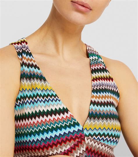 Missoni Multi Zigzag Midi Dress Harrods UK