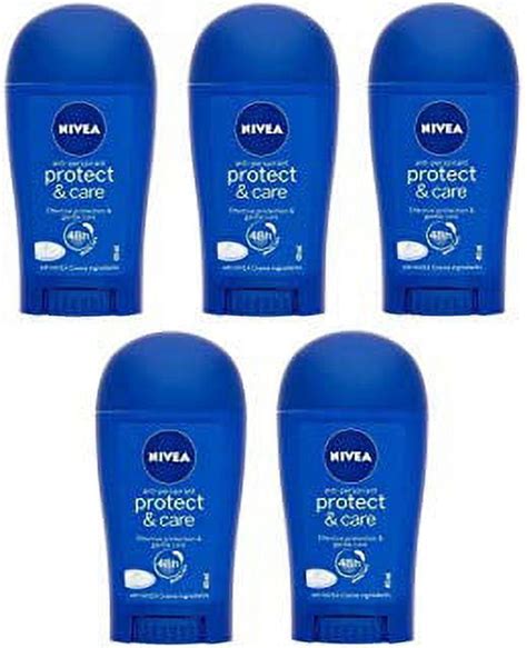 5x Nivea Protect Care Anti Perspirant Deodorant Solid Stick For Women