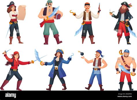 Corsairs Characters Cartoon Pirates Character People In Pirate