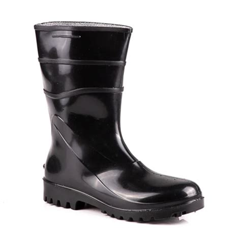 Bota De Pvc Bracol Acqua Flex Bpc Cano Curto Preta Bpc Pt