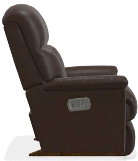 La Z Boy® Reed Leather Power Rocking Recliner With Headrest Blvdhome