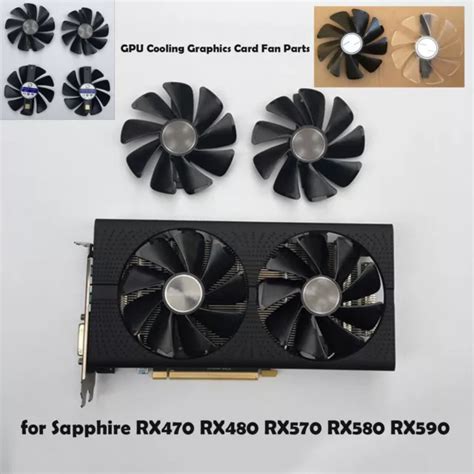 Ventilador De Refrigeraci N De Gpu Para Tarjeta Gr Fica Sapphire Rx