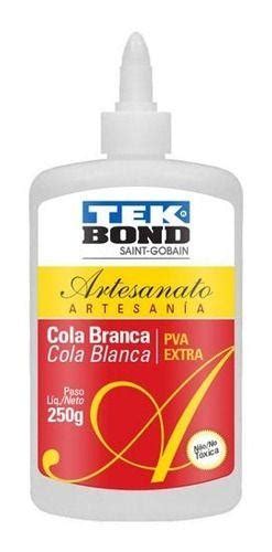 Cola Branca Pva Extra Tekbond Artesanato Gramas Tek Bond