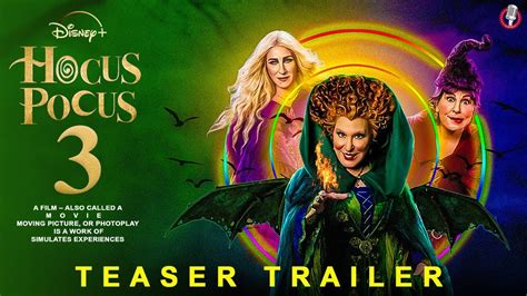 Hocus Pocus 3 Teaser Trailer 2024 Disney Bette Midler Sarah