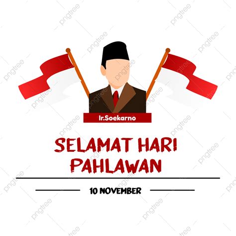 El Diseño Vectorial Simple De Ir Soekarno Es Adecuado Para El Día De