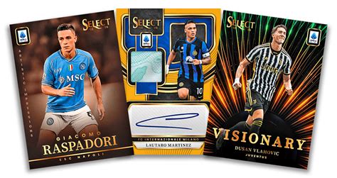 2023 24 Panini Select Serie A Soccer Cards Checklist