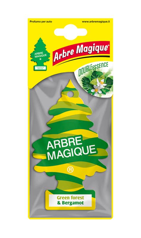 Arbre Magique Double Essence Green Forest Bergamot Arbre Magique