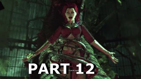 Batman Arkham Asylum Part 12 Poison Ivy Boss Fight Youtube