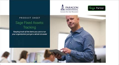 Sage Fixed Assets Tracking Software Paragon International