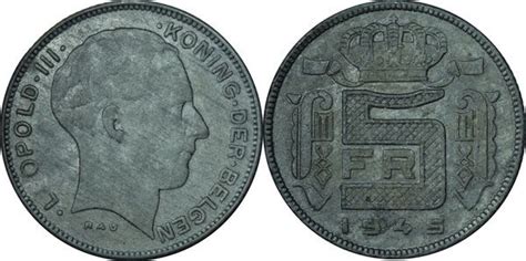 Francs L Opold Iii Dutch Text Belgium Numista