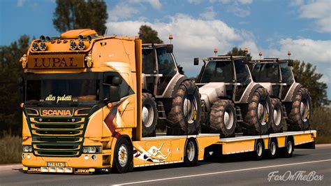 Ets Scania Lupal Trailer Mod Euro Truck Simulator Mod Youtube