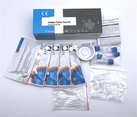 Best Selling Rapid Test Diagnostic Saliva Swab Antigen Test Ce