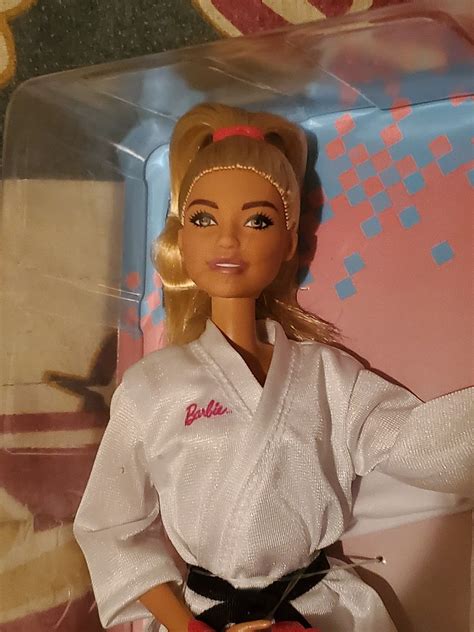 Barbie Olympic Games Tokyo 2020 Karate Doll With Karate Uniform Tokyo