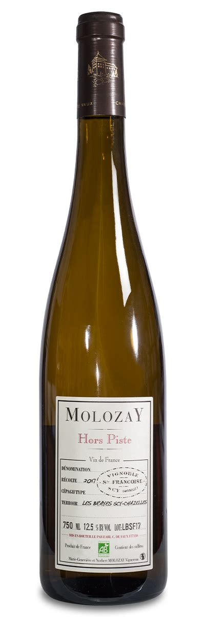 Vins blancs demi secs moelleux Vignobles Molozay Château de Vaux