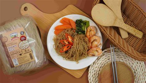 Brown Rice Beehoon Cottage Farm Pan Mee Meal Kits Pumpkin Yee Mee