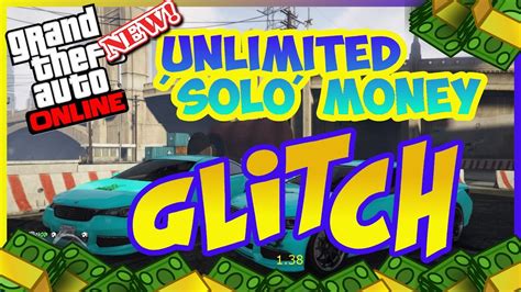 New Gta Online Unlimited Solo Money Glitch After Patch