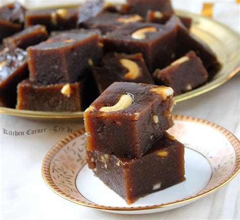 Kerala Black Halwa Karutha Halwa Rice Flour Halwa