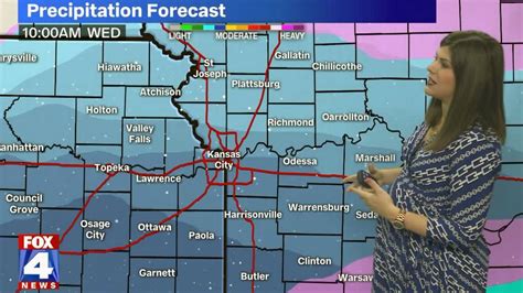 Kansas City Weather Winter Storm Brings Snow Freezing Temp Kansas