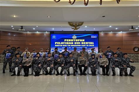 Indonesia Rawan Bencana Ladokgi TNI AL Gelar Pelatihan DVI Dental