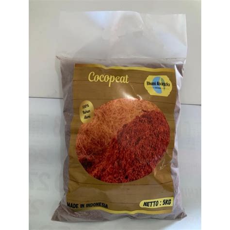 Jual Cocopeat Media Tanam Sabut Serabut Kelapa Kg Shopee Indonesia