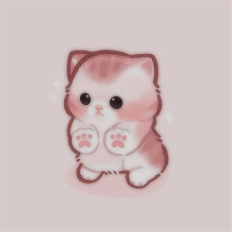 ɢᴀᴛɪᴛᴏ Sᴏғᴛ ᴘɪɴᴋ💐 In 2022 Cute Animal Drawings Cute Drawings Cute